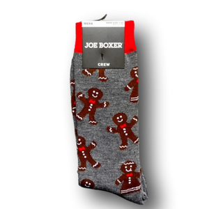 Gingerbread Men & Women Christmas Holiday Funny Socks